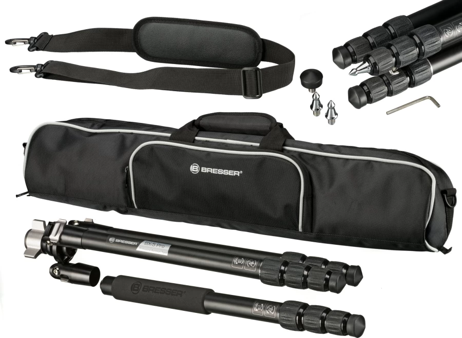 Bresser Bx-25 Pro Tripod - Professional Camera Tripod for Photography with Sturdy Design
