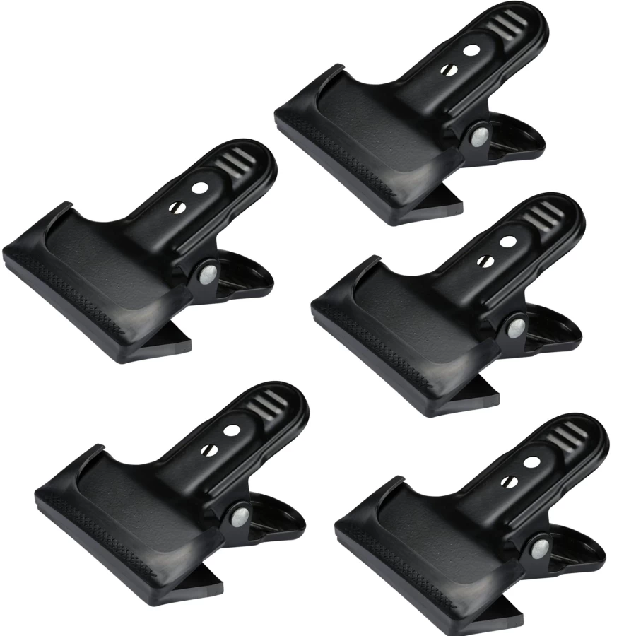 Bresser BR-11 5-Piece Heavy Duty Metal Studio Clamps for Photography and Videography