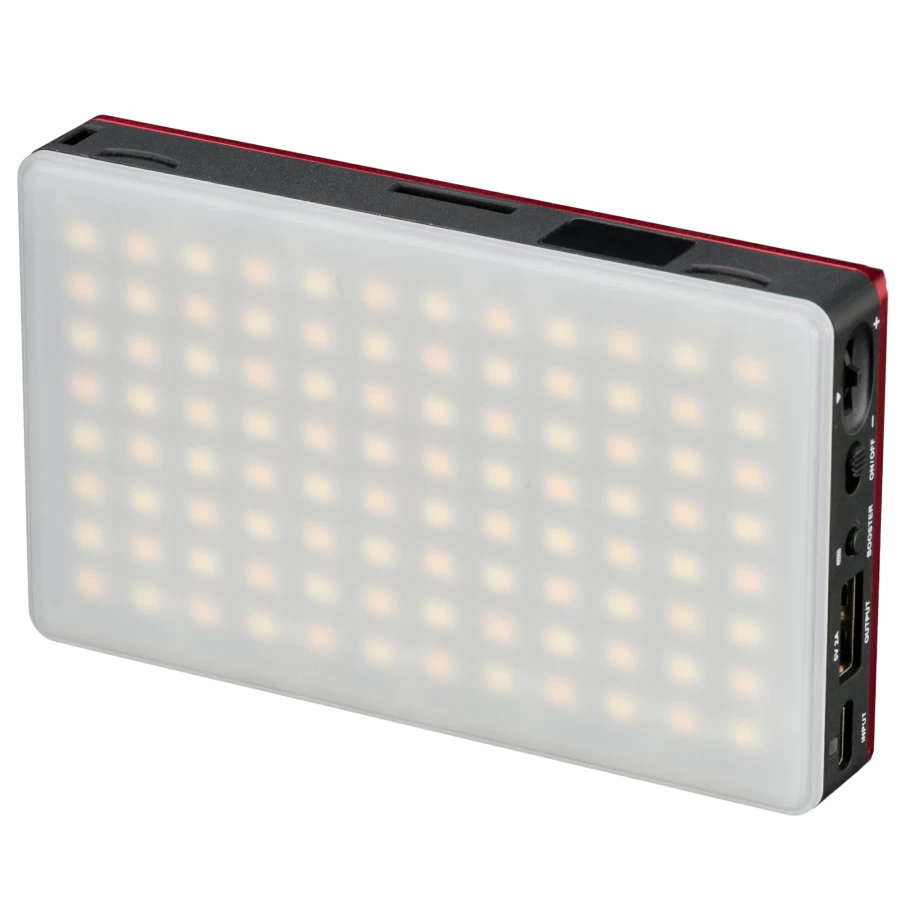 Bresser 9W Bi-Colour LED Panel Light - Portable Continuous Lighting for Smartphone Photography & On-The-Go Use