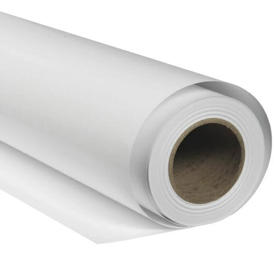 Bresser SBP08 Arctic White Paper Background Roll 1.36m x 11m for Photography Studio Backdrop