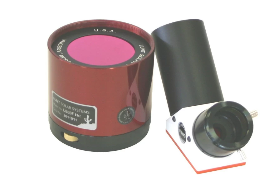 Bresser Lunt LS60FHA B1800D2 H-Alpha Solar Telescope Filter for High-Resolution Solar Viewing