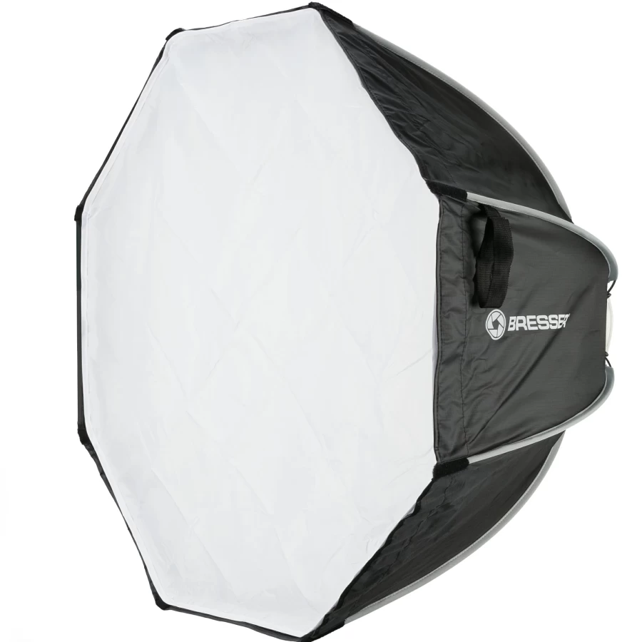 Bresser 65cm Super Quick Easy-Open Octabox Softbox with Bowens Mount for Studio Photography Lighting