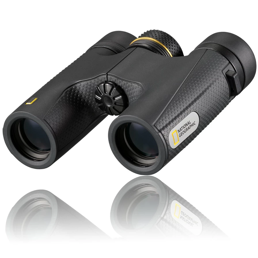 Bresser 10x25 Waterproof Compact Binoculars for Outdoor Adventures | High-Quality Optics for Travel & Wildlife Viewing