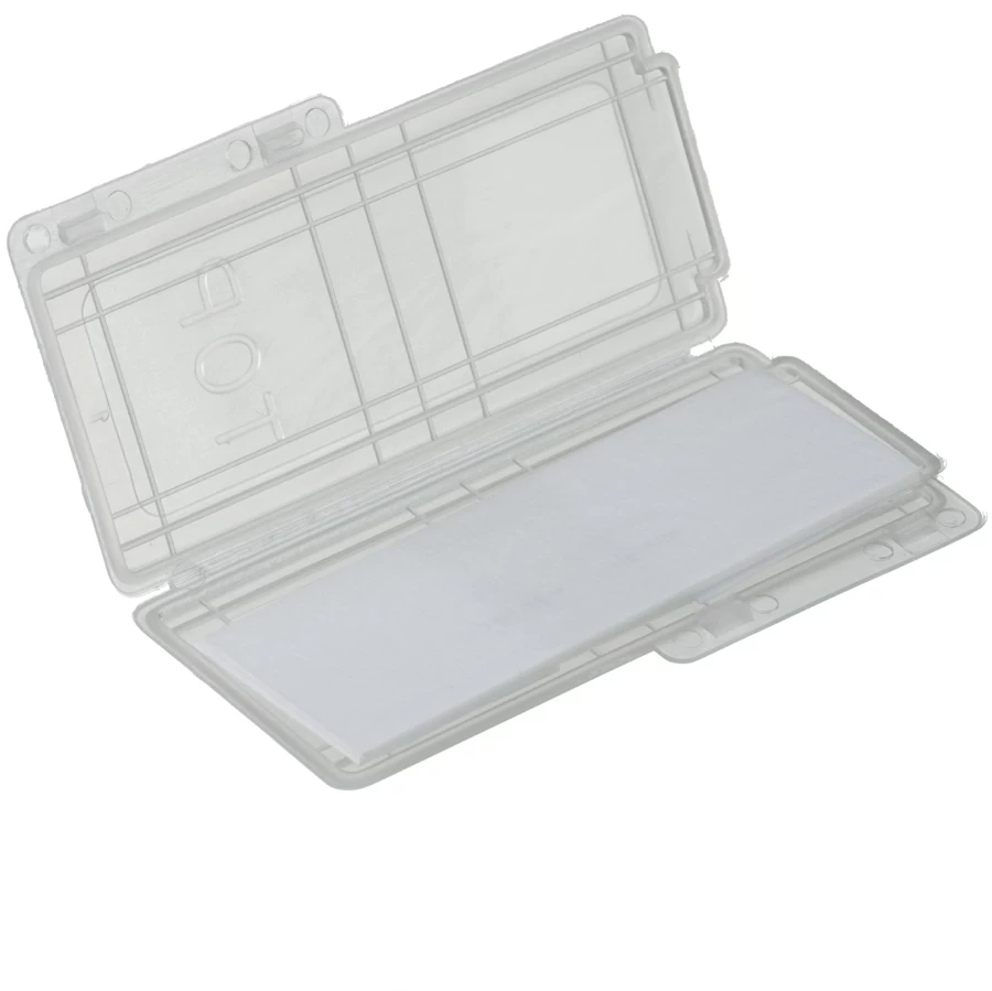 Bresser Blank Microscope Slides With 0.1mm & 0.01mm Micrometer Scale for Precision Measurement