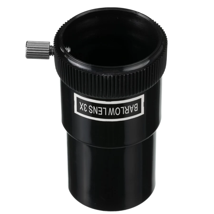 Bresser 1.25" 3X Barlow Lens for Telescopes - High-Powered Magnification for Astronomy