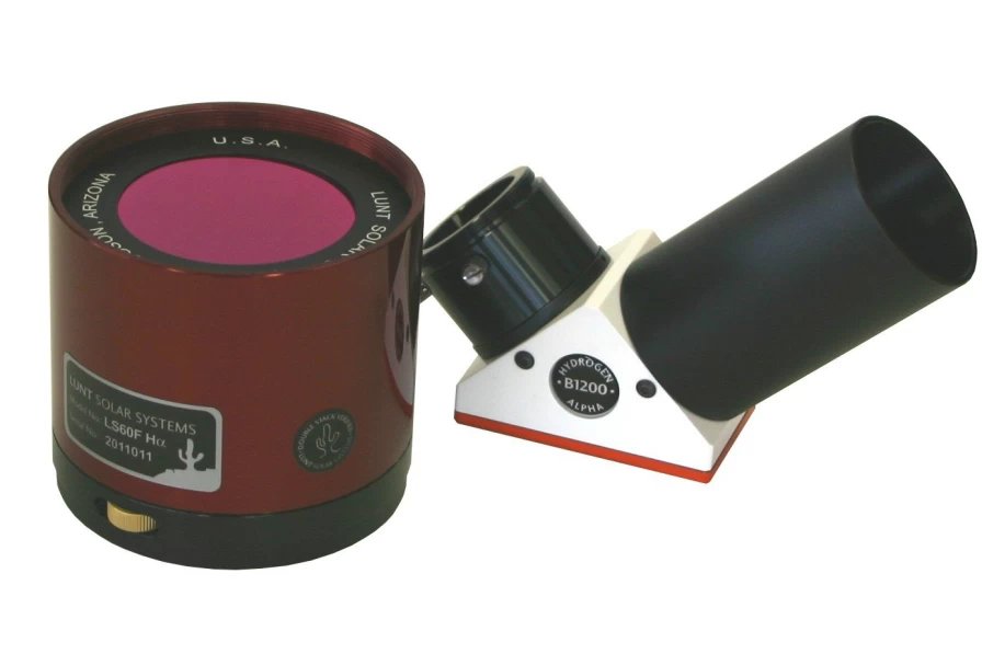 Bresser Lunt LS60FHA/B1200D2 H-Alpha Solar Telescope Filter for Safe Solar Viewing