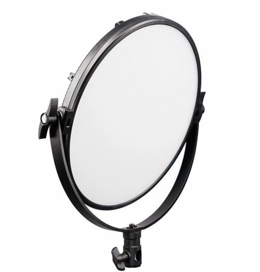 Bresser Br-S36B 30cm Round LED Surface Light, Bi-Colour Adjustable Ceiling Panel for Home & Office