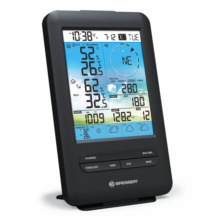 Bresser 7003200 4-Day 4Cast Wi-Fi Weather Centre Additional Base Station | Expand Your Weather Monitoring System
