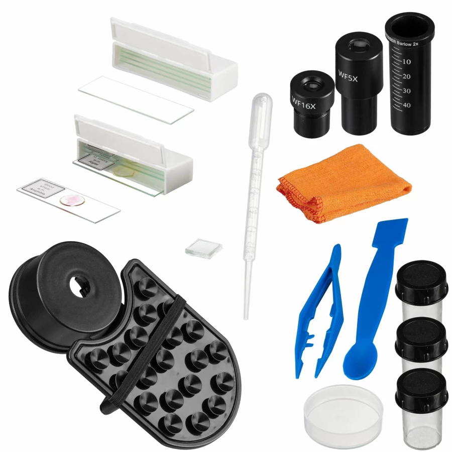 Bresser Biolux Microscope for Kids - High-Quality Die Maus Educational Science Tool