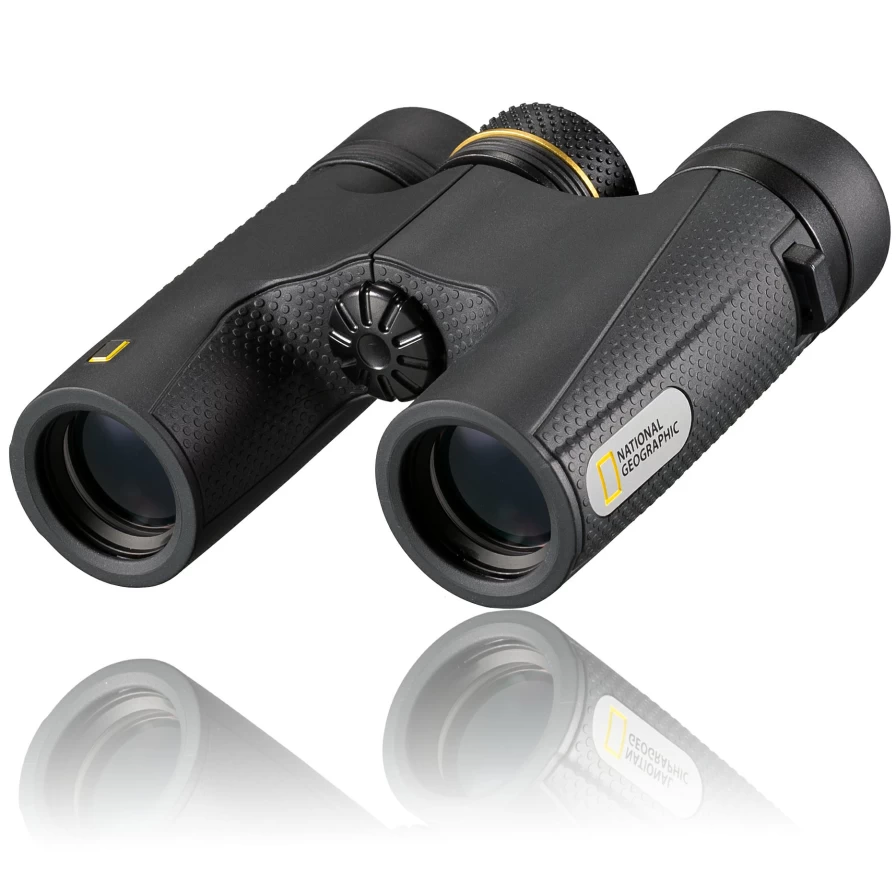 Bresser 8x25 Compact Waterproof Binoculars for Outdoor Exploration | National Geographic Edition