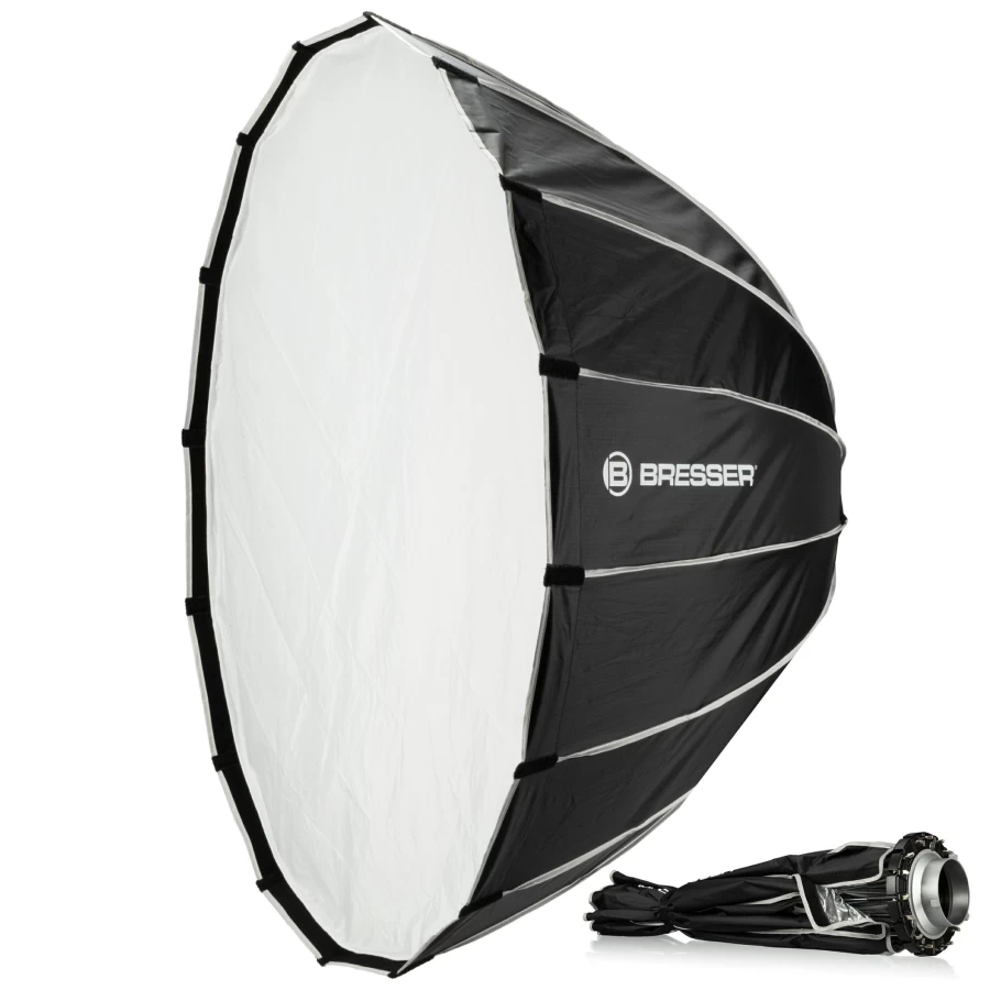 Bresser Quick Parabolic Deep Octa 120Cm Softbox for Professional Photography Lighting