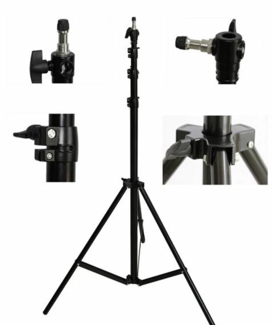 Bresser BR-TP380 Heavy Duty Tripod Light Stand 380cm | Professional Camera & Lighting Support