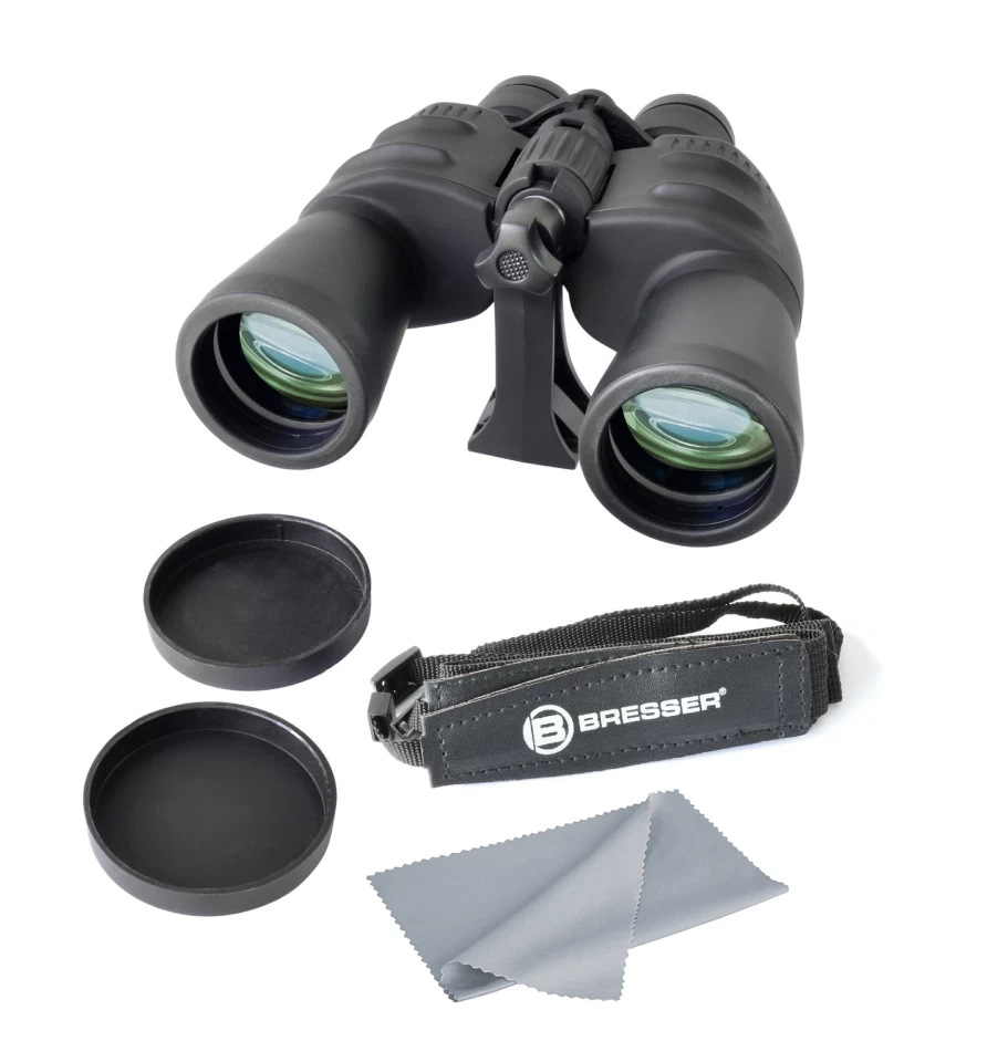 Bresser 7-35x50 Zoomar Spezial Zoom Binoculars - High-Powered Zoom Lens for Long-Range Viewing