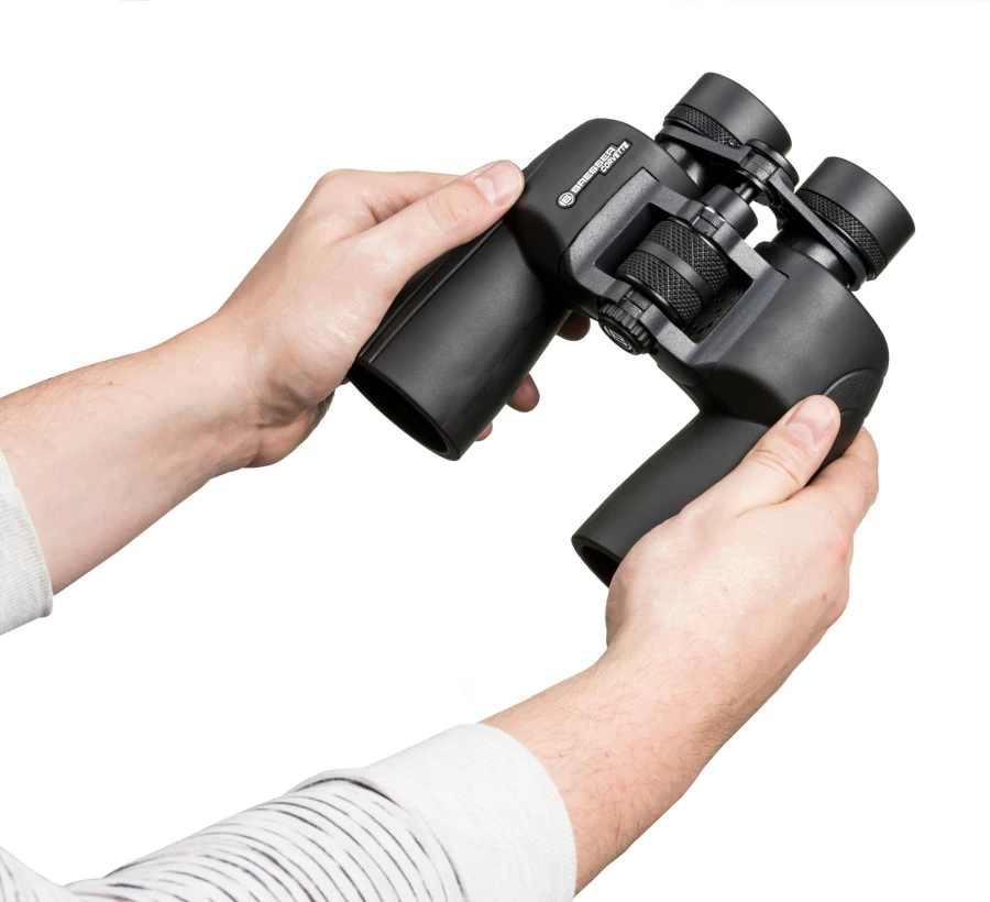 Bresser 7X50 Corvette Waterproof Binoculars - High Power Magnification for Outdoor Activities - Durable & Fog Proof Design