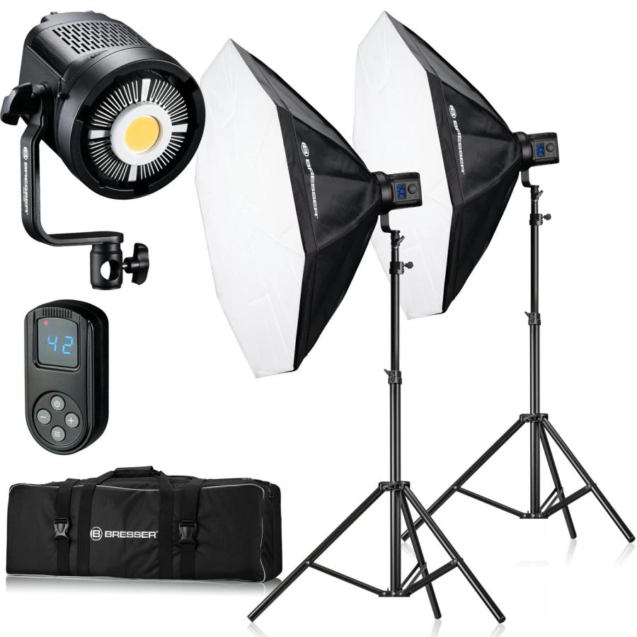 Bresser BR-80SL COB LED 80W Dual Kit - High-Power Grow Light for Indoor Plants