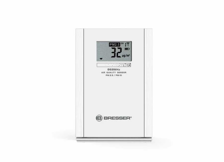 Bresser PM2.5 & PM10 Air Quality Monitor Meter – Portable Indoor/Outdoor Pollution Detector