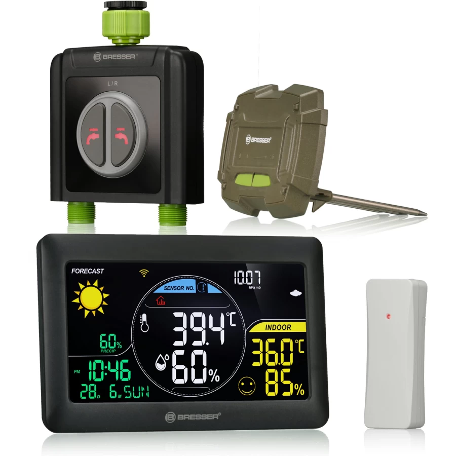 Bresser Smart Garden Irrigation System - Automated Home Watering Solution for Plants
