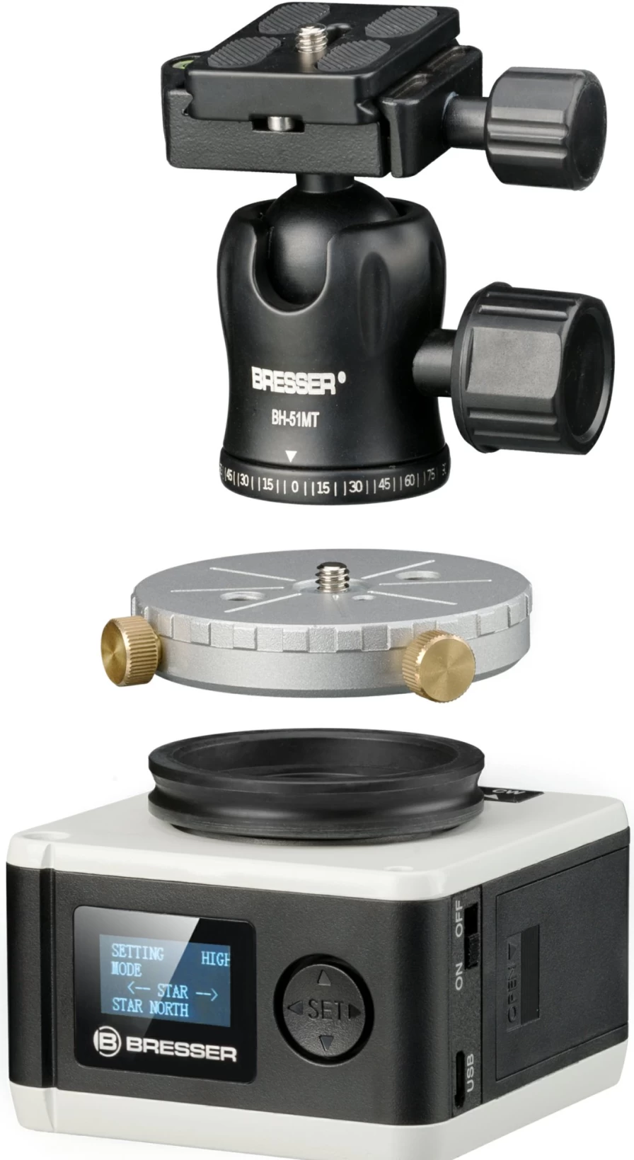 Bresser StarTracker PM-100 Astronomical Telescope Mount for Astrophotography