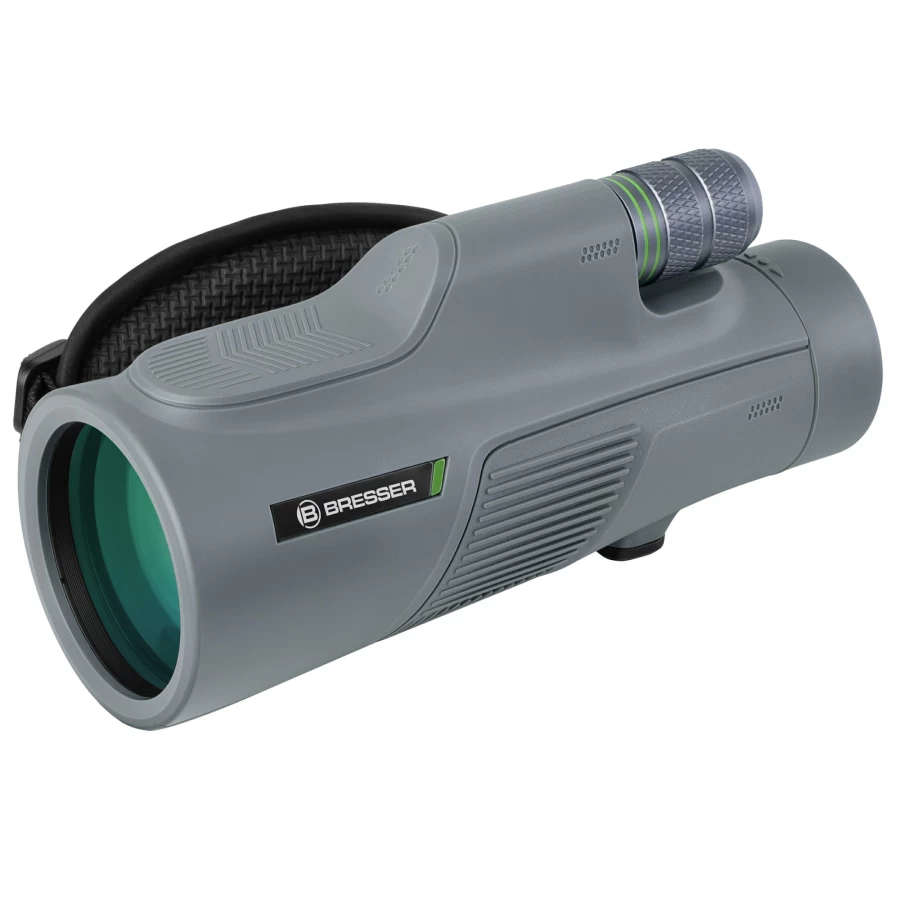 Bresser 12X50 Waterproof Monocular - High Power Compact Monoscope for Outdoor Adventures