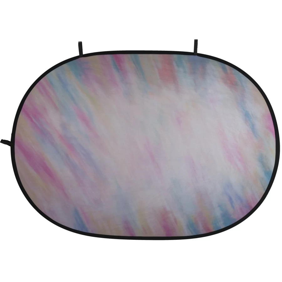 Bresser Br-FB1411 Foldable Photography Background 150x200cm - Violet & Rose for Studio Photo Shoots