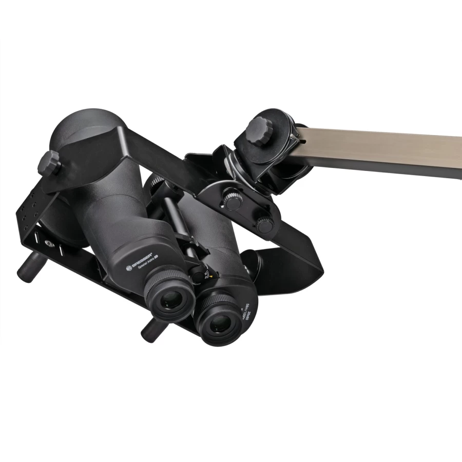 Bresser Slider Binocular Mount with Adjustable Tripod for Stable Viewing