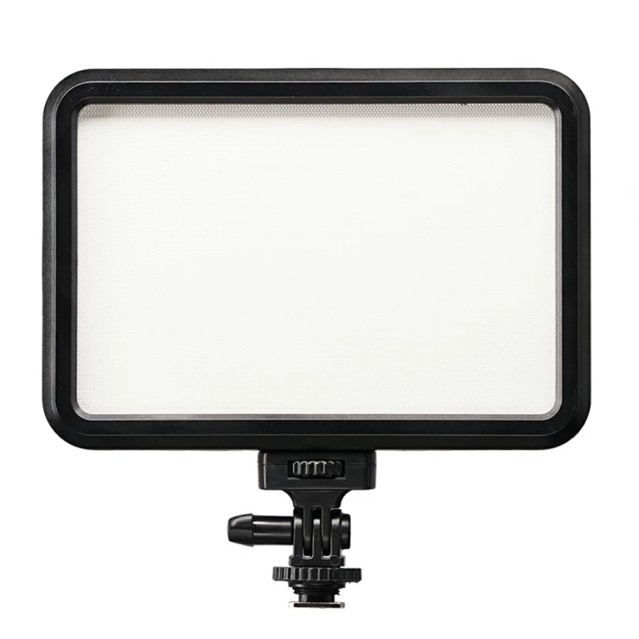 Bresser BR-12B Bi-Color LED On-Camera Light with Adjustable Brightness for Photography and Videography