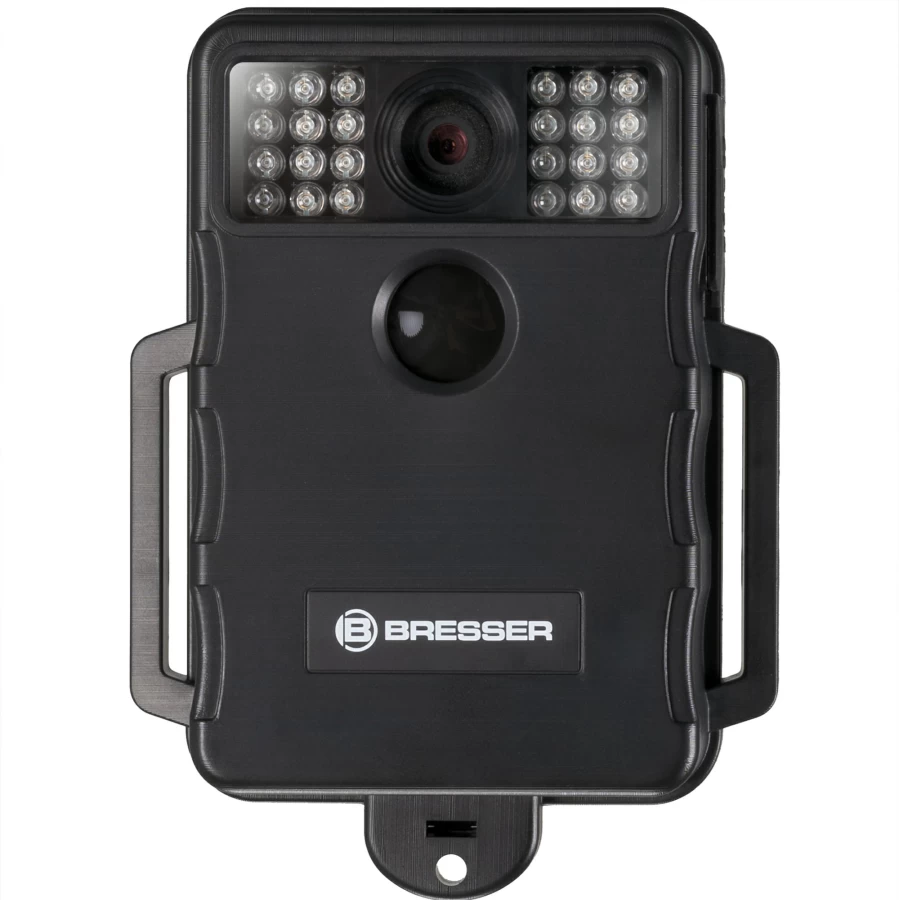 Bresser 5MP Full HD Wildlife Camera with Night Vision, PIR Motion Sensor, and Waterproof Design for Outdoor Hunting Surveillance