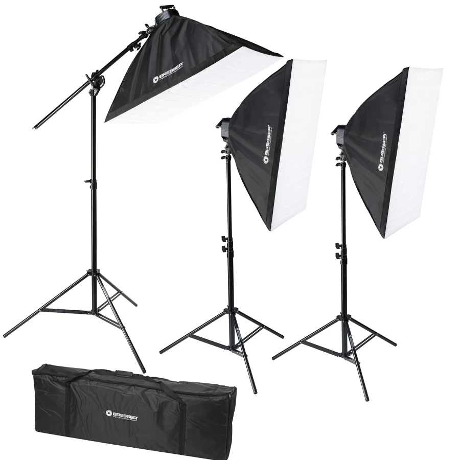 Bresser BR-2246 Daylight Studio Lighting Kit 3375W Continuous Light for Photography
