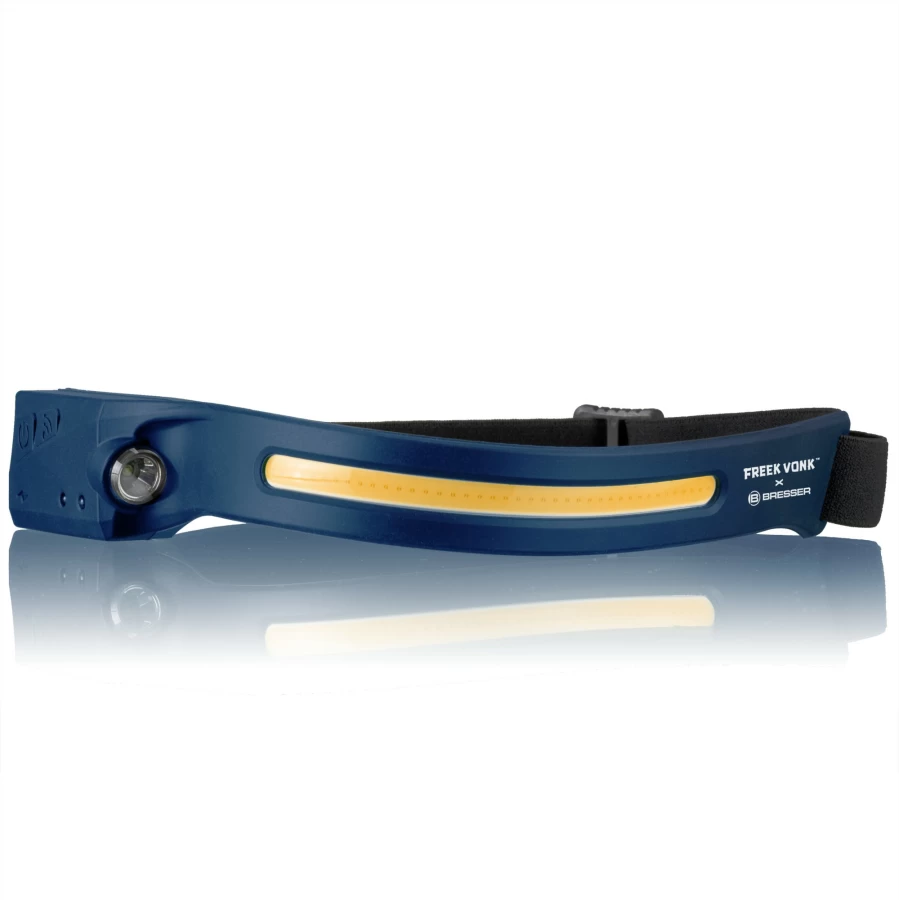 Bresser Freek Vonk LED Headlamp with Adjustable Light Strip for Outdoor Adventures