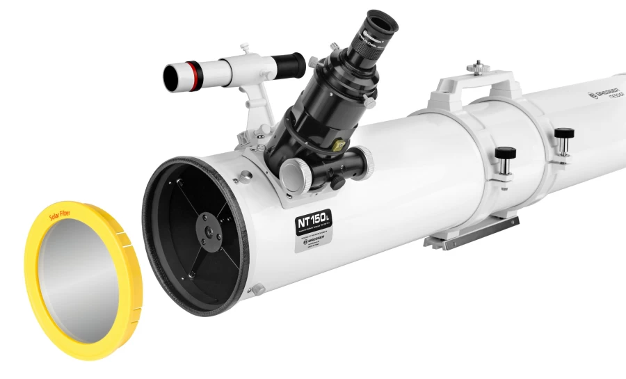 Bresser Messier NT-150L 1200mm Reflector Telescope with EXOS-1 EQ4 Mount for Astronomy