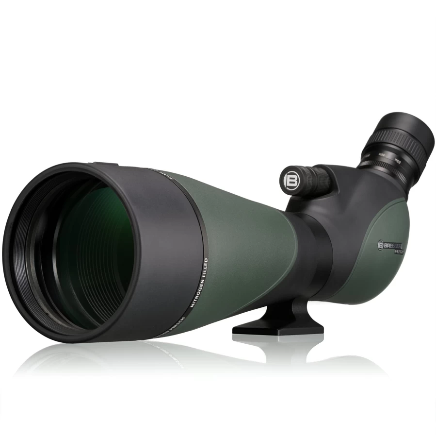 Bresser Pirsch 25-75x100mm Spotting Scope with 10:1 Deluxe Focus - High Magnification for Long-Range Viewing - Gen II Model