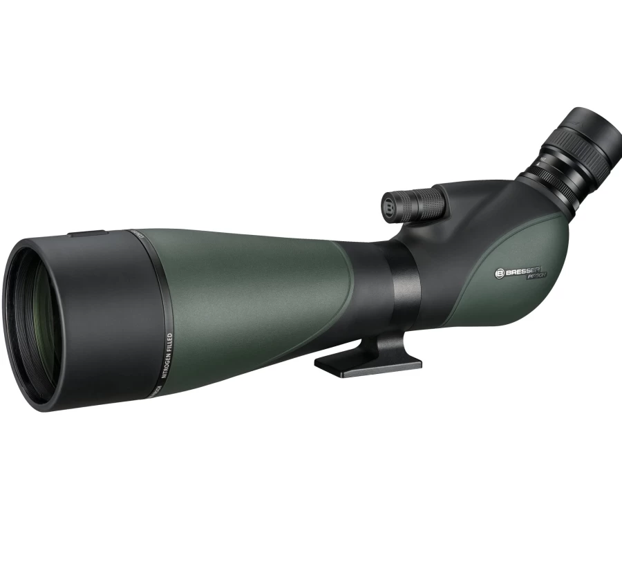 Bresser Pirsch 25-75x100mm Spotting Scope with 10:1 Deluxe Focus - High Magnification for Long-Range Viewing - Gen II Model
