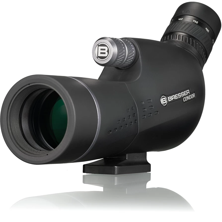 Bresser Condor II 15-45x50mm Spotting Scope - High Magnification Zoom for Birding & Hunting - Waterproof & Compact Design