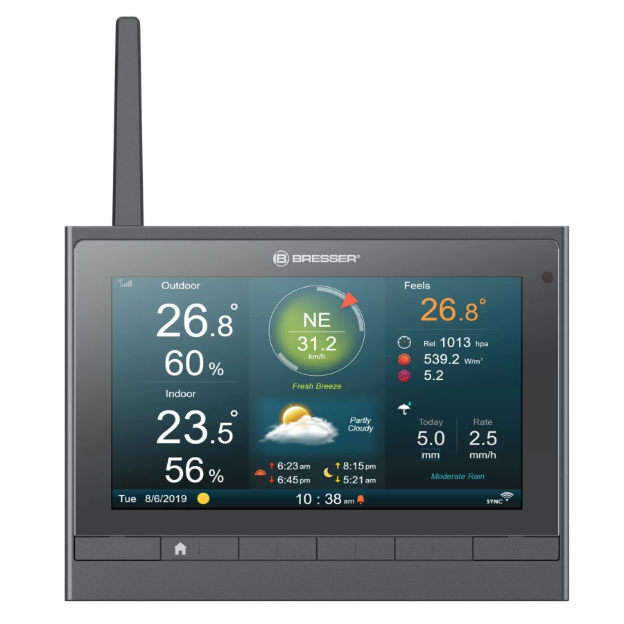Bresser Meteochamp 7003510 Weather Station Replacement Base Station
