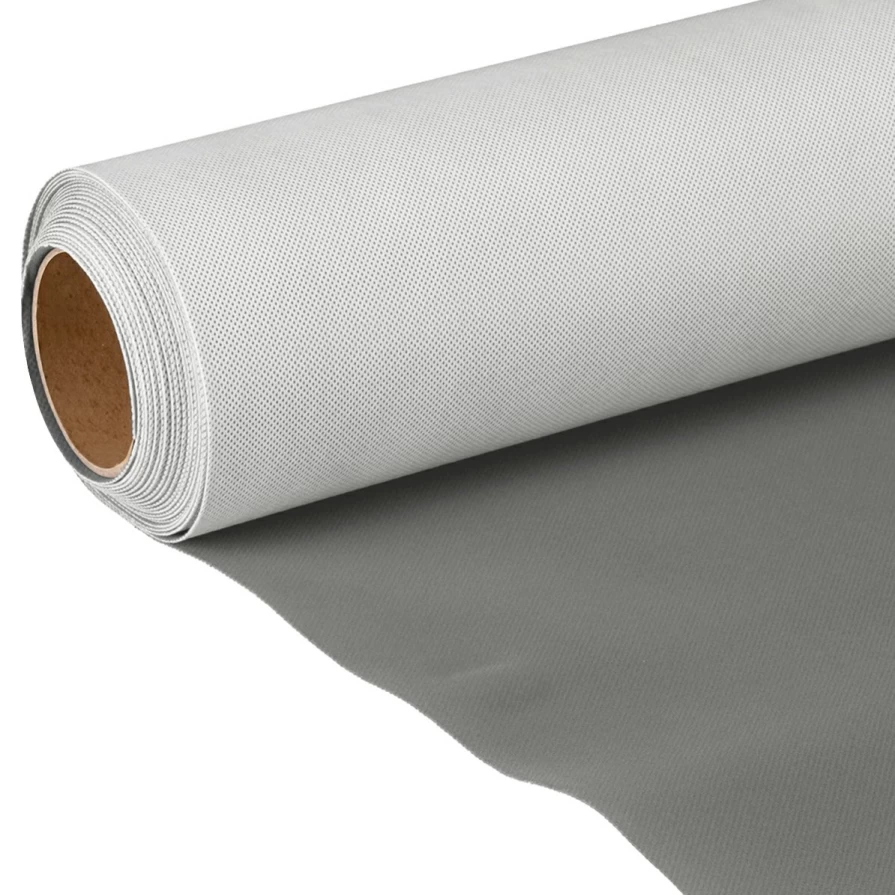 Bresser Velour Grey Photography Backdrop 2.7m x 6m Premium Background Roll