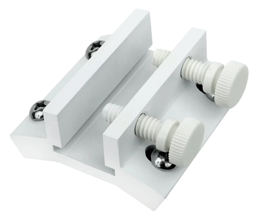 Bresser 8X50 Finderscope Mounting Bracket - White | Explore Scientific Compatible Accessory