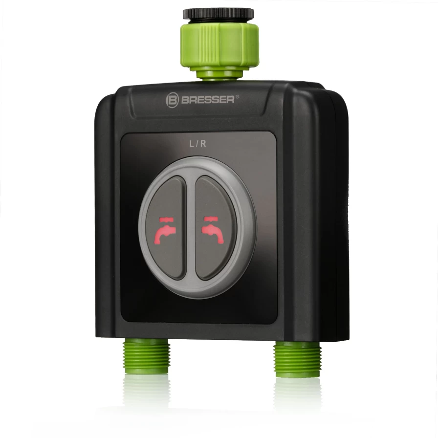 Bresser 2-Way Smart Garden Water Timer for Automated Home Irrigation System 7510100 7510200