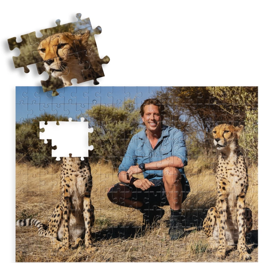 Bresser Freek Vonk Kids Jigsaw Puzzle - Educational Wildlife Puzzle for Children