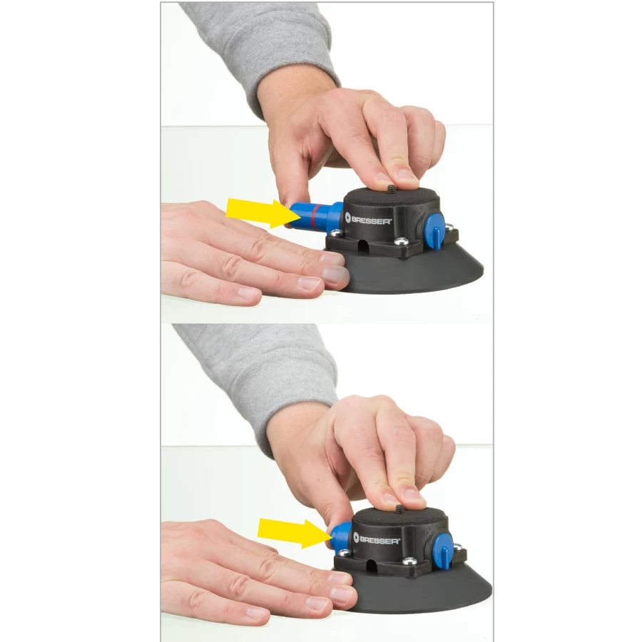 Bresser Br-Pc4 Suction Cup Pump Pod - Heavy Duty 10kg Load Capacity for Secure Mounting