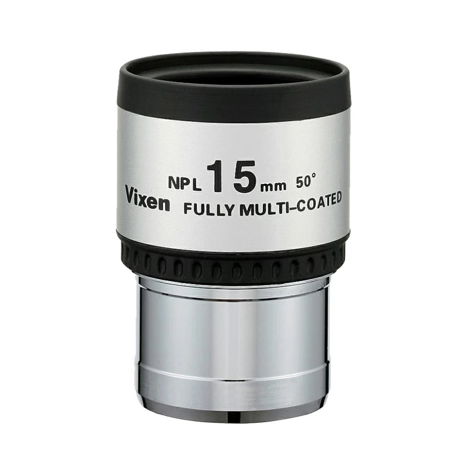 Bresser 15mm 1.25'' NPL 50° Ultra Wide Angle Eyepiece for Telescopes