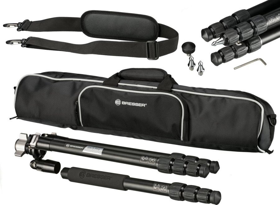 Bresser Bx-25 Pro Tripod - Professional Camera Tripod for Stable Photography