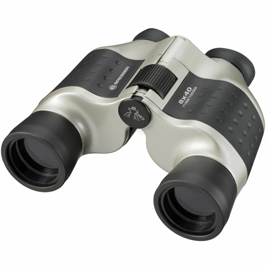 Bresser Junior 8X40 Porro Binoculars for Kids - High Quality Optics, Durable & Lightweight Design for Outdoor Adventures