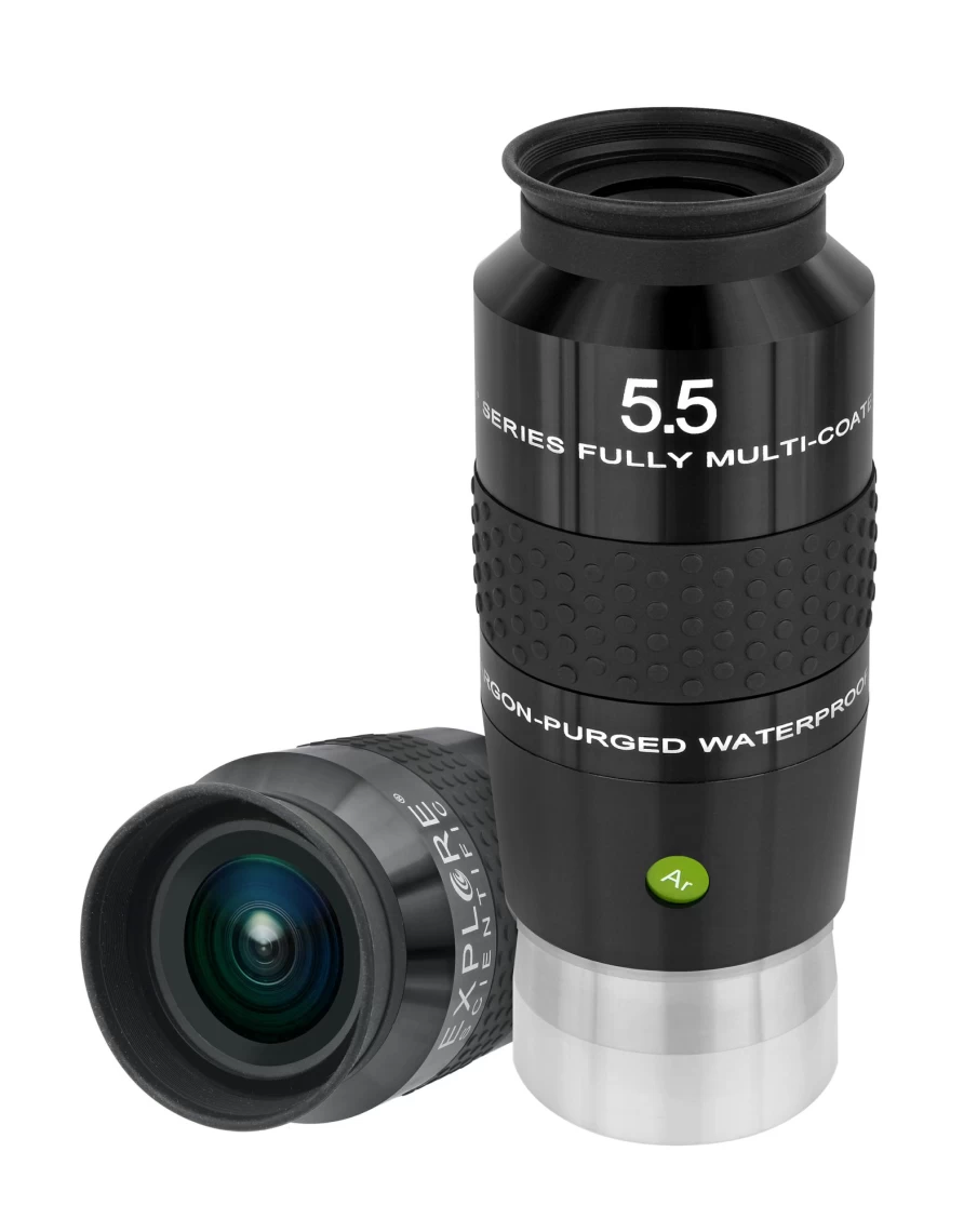 Bresser 100° Ultra Wide Angle Eyepiece 5.5mm (2") for Telescopes - Explore Scientific Alternative