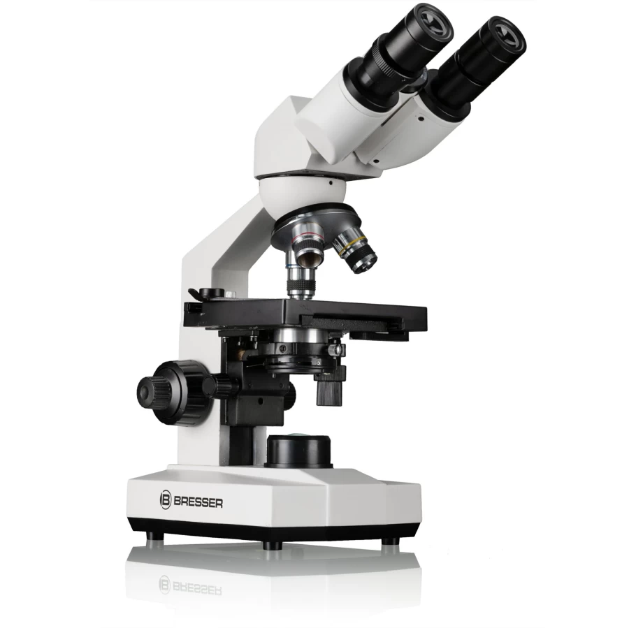 Bresser Erudit Basic 40X-400X Binocular Microscope for Advanced Scientific Research