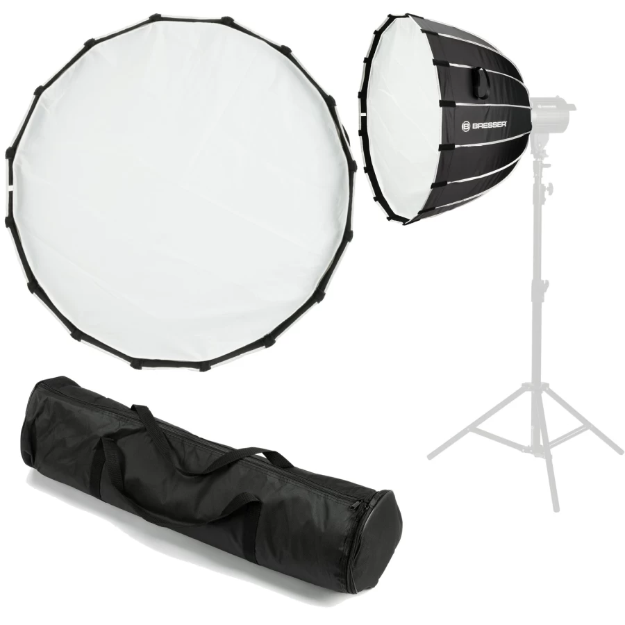 Bresser 70cm Quick Parabolic Deep Octa Softbox for Professional Photography Lighting