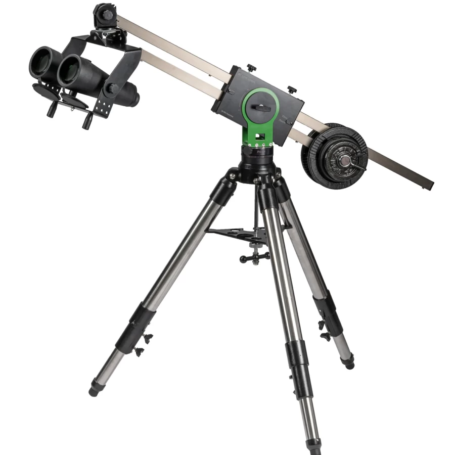 Bresser Slider Binocular Mount - Adjustable Handheld Stabilizer for Astronomy & Bird Watching