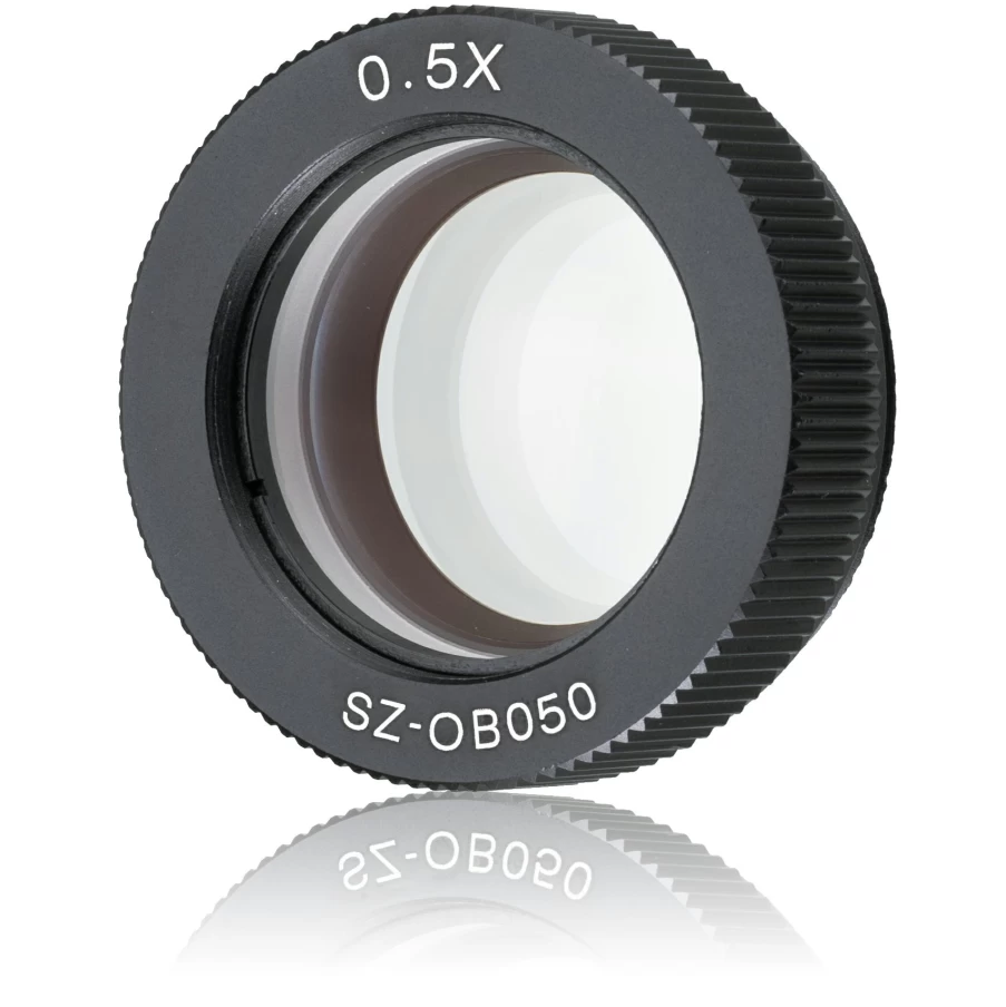 Bresser 0.5X Additional Objective Lens for Enhanced Microscope Magnification