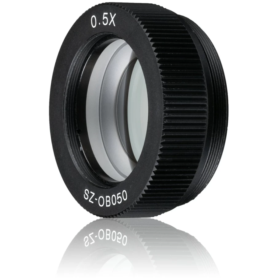 Bresser 0.5X Additional Objective Lens for Enhanced Microscope Magnification