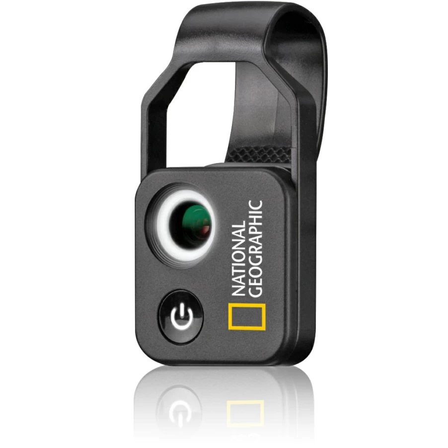 Bresser 200X Smartphone Microscope with CPL Lens for Macro Photography – National Geographic Edition