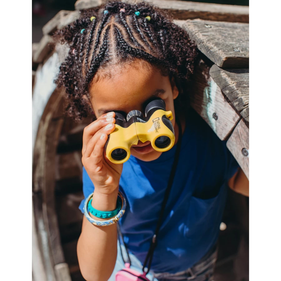 Bresser 6x21 Kids Binoculars for Outdoor Exploration – National Geographic Edition
